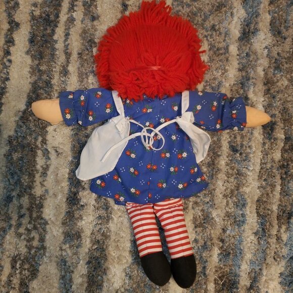 Vintage Collectible Raggedy Anne Doll By Johnny Gruelle 1980's - Picture 5 of 12